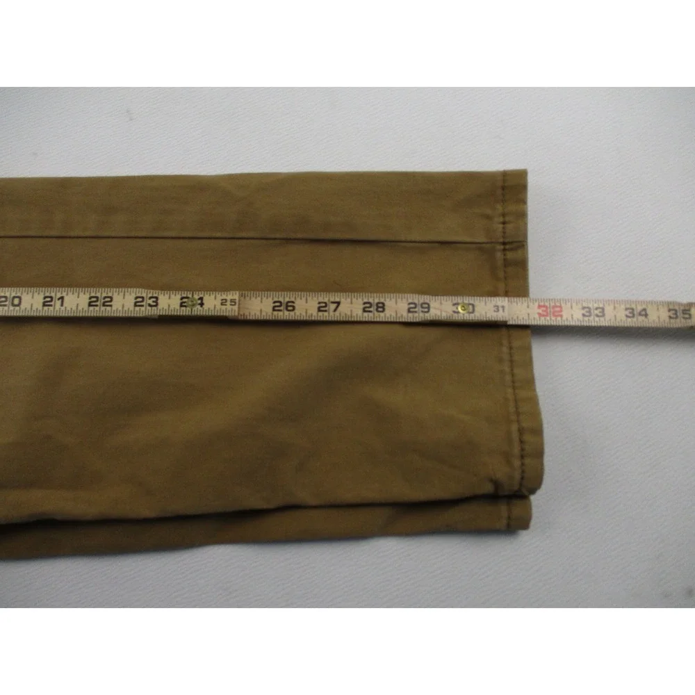 Levi's 541 Athletic Taper Pants Mens 32x34 Tan Khaki Stretch Utility Workwear
